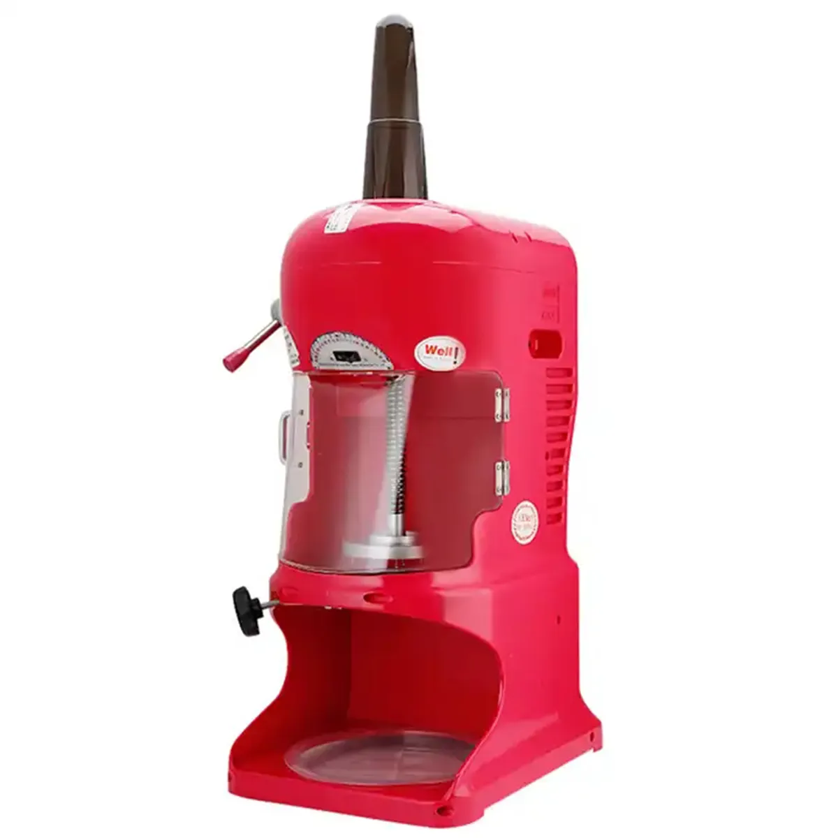 Kolice Free Shaved Ice Machine,Ice Shaver, Block Ice Crusher,Mein Mein