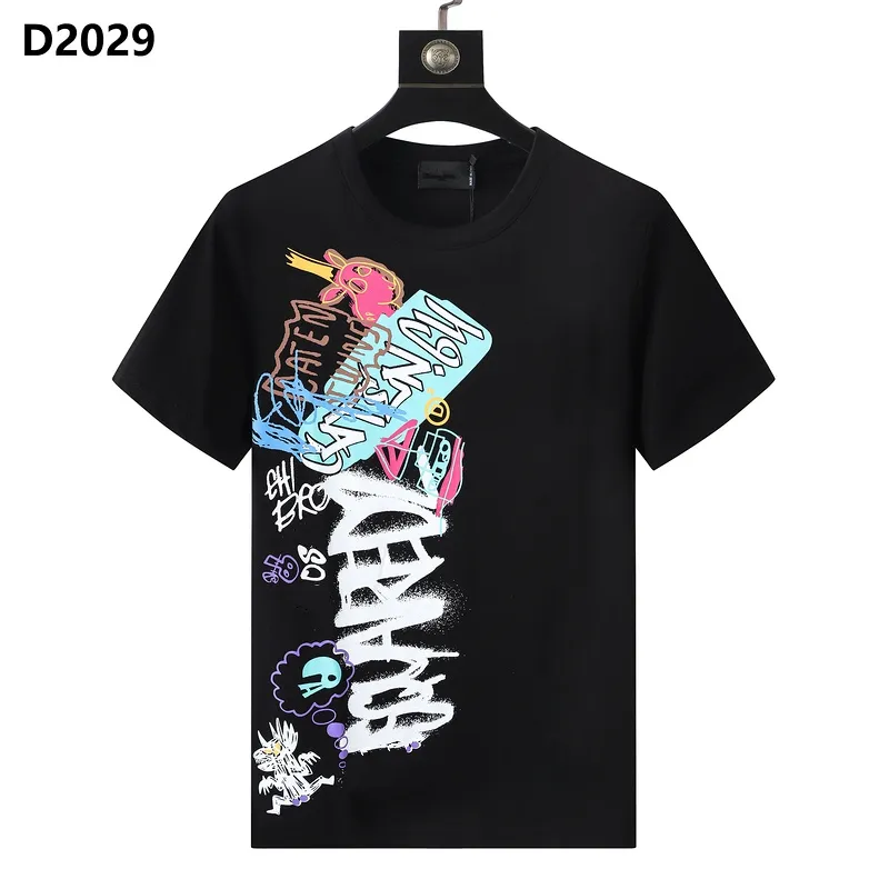 D2 DSQ ICON GG Camiseta para hombre Camiseta de marca para hombre Dise ador Camiseta polo para hombre tops Pantalones cortos con estampado de lujo