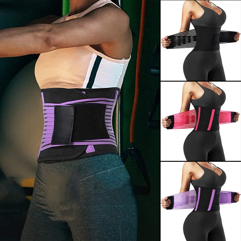 Slimming Belt Waist Trainer Belt Elastic Slimming Body Shaper Fitness Belt Sport Girdle Workout Shapewear for Women MC889 230211