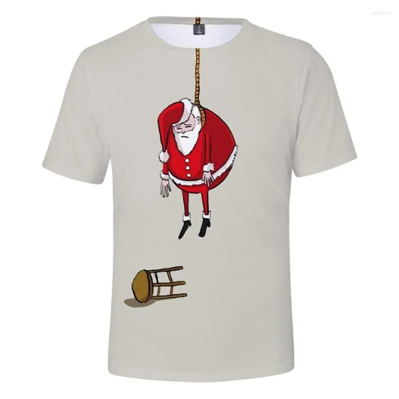 Herren T-Shirts Hemd Männer Frauen Weihnachten Casual Sommer Kurzarm 3D Tops Geeignet Mode Mädchen Junge Tees