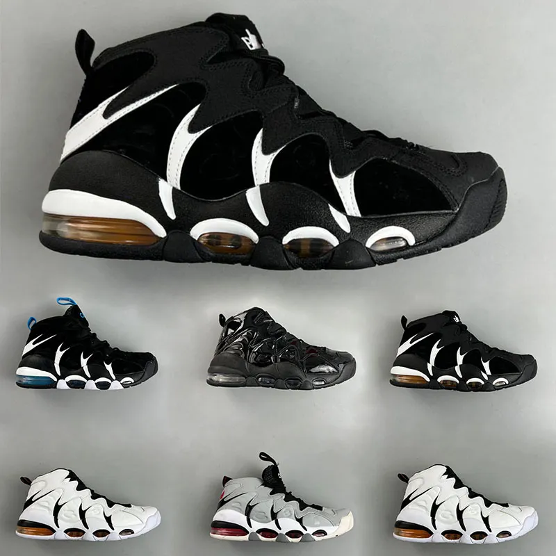 Herr CB34 Charles Barkley Basketskor Antracit Patent Obsidian Glass Blå cool grå män Black Club Lila Team Orange Sneakers