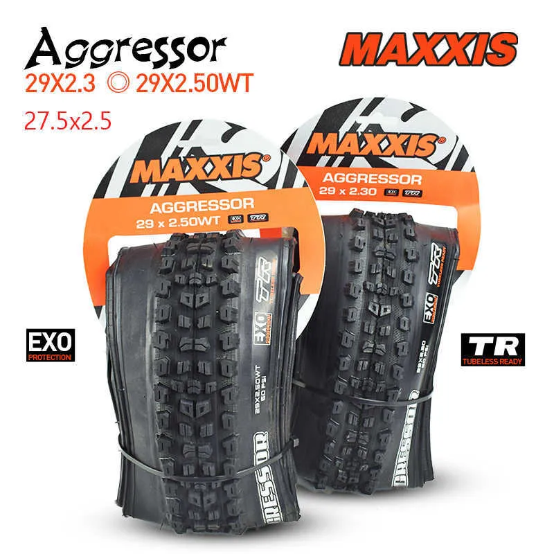 1pc MAXXIS 29 AGGRESSOR pneus de vélo 27.5*2.5 29*2.3 29*2.5 EXO Protection TR Tubeless 29er pliant vtt VTT pneu 0213