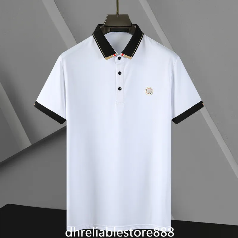 Fashion designer Men's Polo Shirt cotton high quality embroidered short sleeve T-shirt original single Lapel shirts