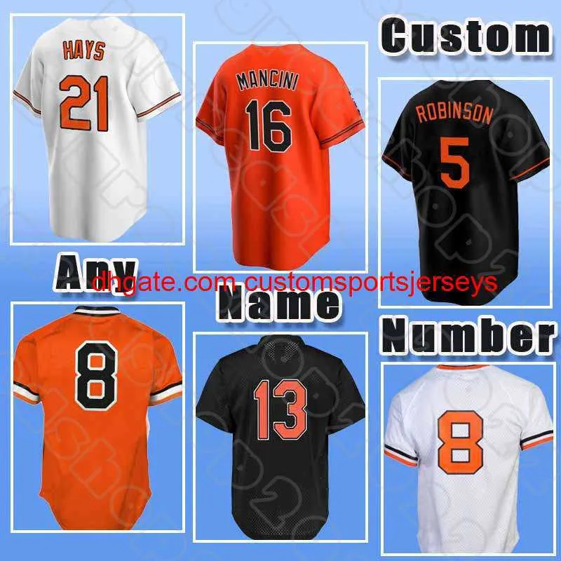 Stitch 8 Cal Ripken Jr. Baseball 19 Chris Davis Jerseys 16 Trey Mancini Rougned Lukt Austin Hays S Jorge Mateo Anthony Santander Ryan Mountcastle Rutschman