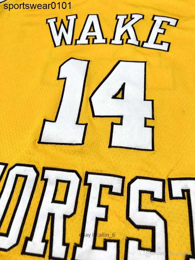 Muggsy bogues cheap wake forest jersey