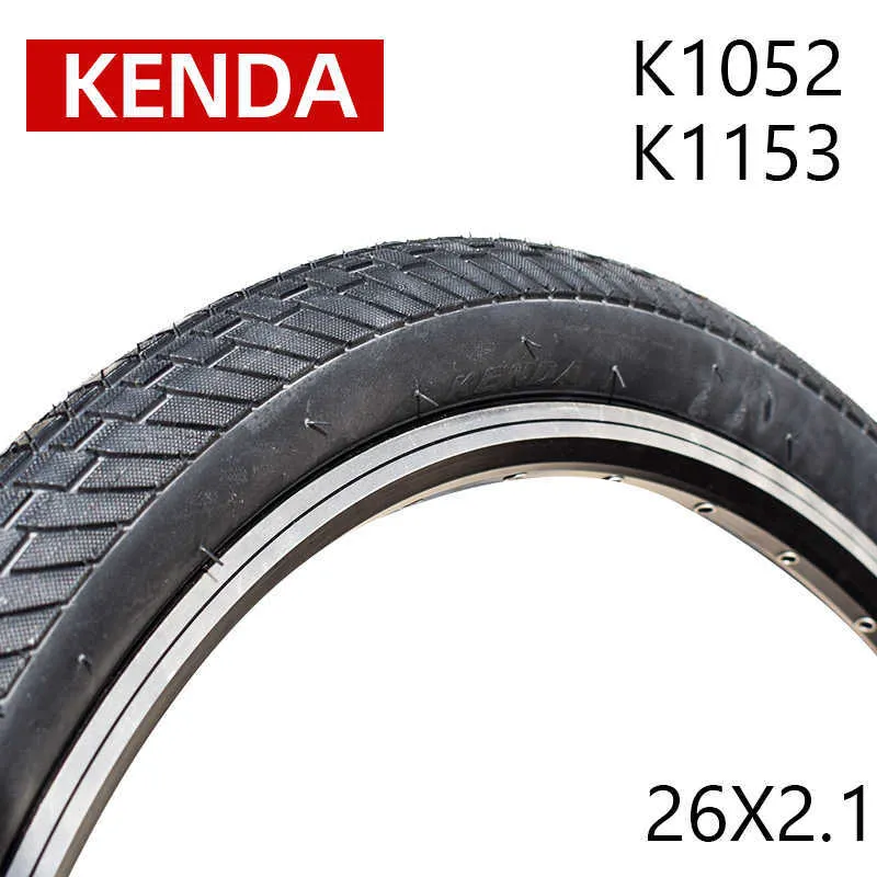 1PC KENDA BMX K1052/K1153 BICYCLE TOEM MONTAY MTB CICLAMENTO DE CICLAMENTO OFF-ROAD MOLE PIREUS TOELOS 26*2.1 PNEU BICICLETA PEÇAS 0213