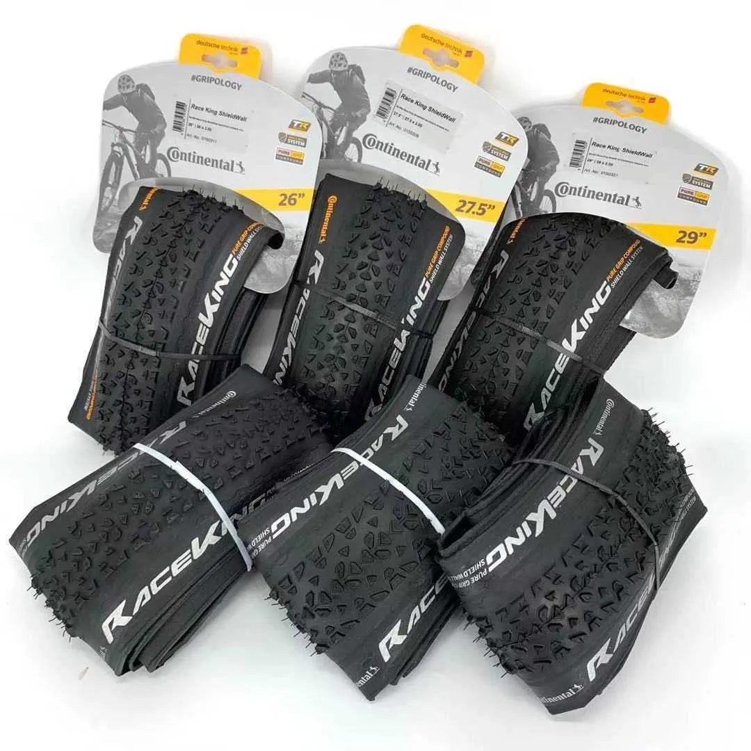 Fahrradreifen Continental Race King Fahrrad oder Mountainbike Tubeless 26 27,5 29 2,0 2,20 29er MTB Faltreifen 0213