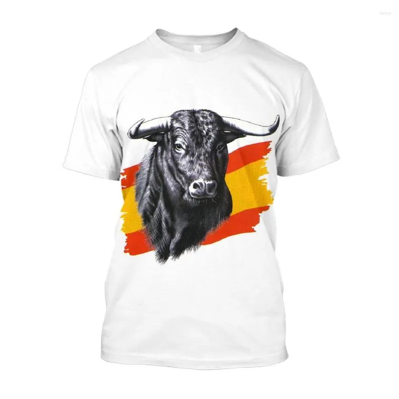 Мужские рубашки T Jumeast 3d североафриканская рубашка с бычьей печать