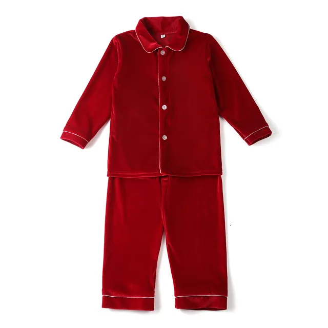 Pijamas Al Por Mayor Familia A Juego Invierno Ni o Azul Marino