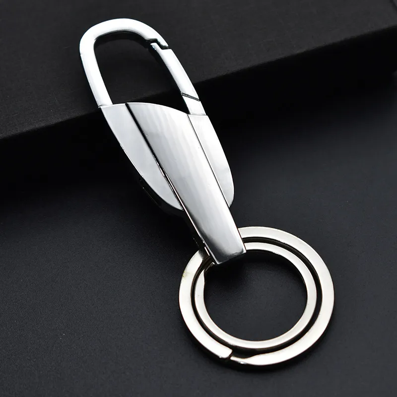Sleutelringen zilveren kleur kreeft clasp clips sleutelhanger split sleutelring bevindingen klemmen diy sleutelhangers
