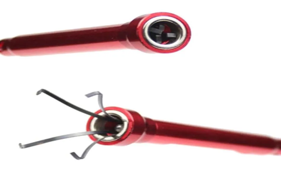 Professionella handverktyg uppsättningar E7CB Claw Magnetic Pickup 4 med starkt LED -ljus Flexibel fjädermagnet Grabber Fingers Prongs 4317983