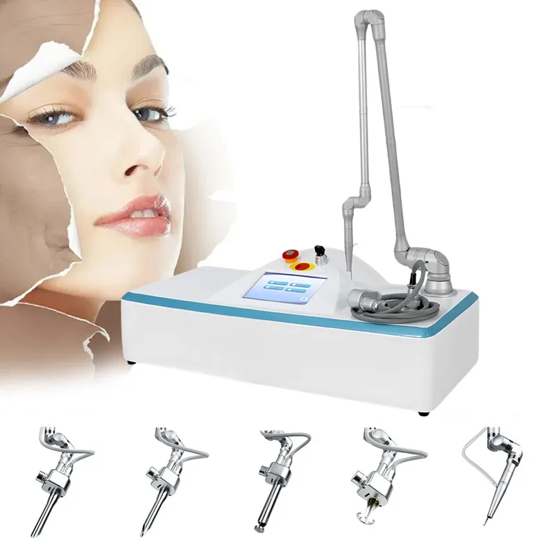 Schoonheidsartikelen CO2 Fractionele lasermachine 10600 Nm Cosmetische huid Resurft Acne littekens Vaginale aanscherping Dot Matrix Radiofrequentie Huid Verjonging