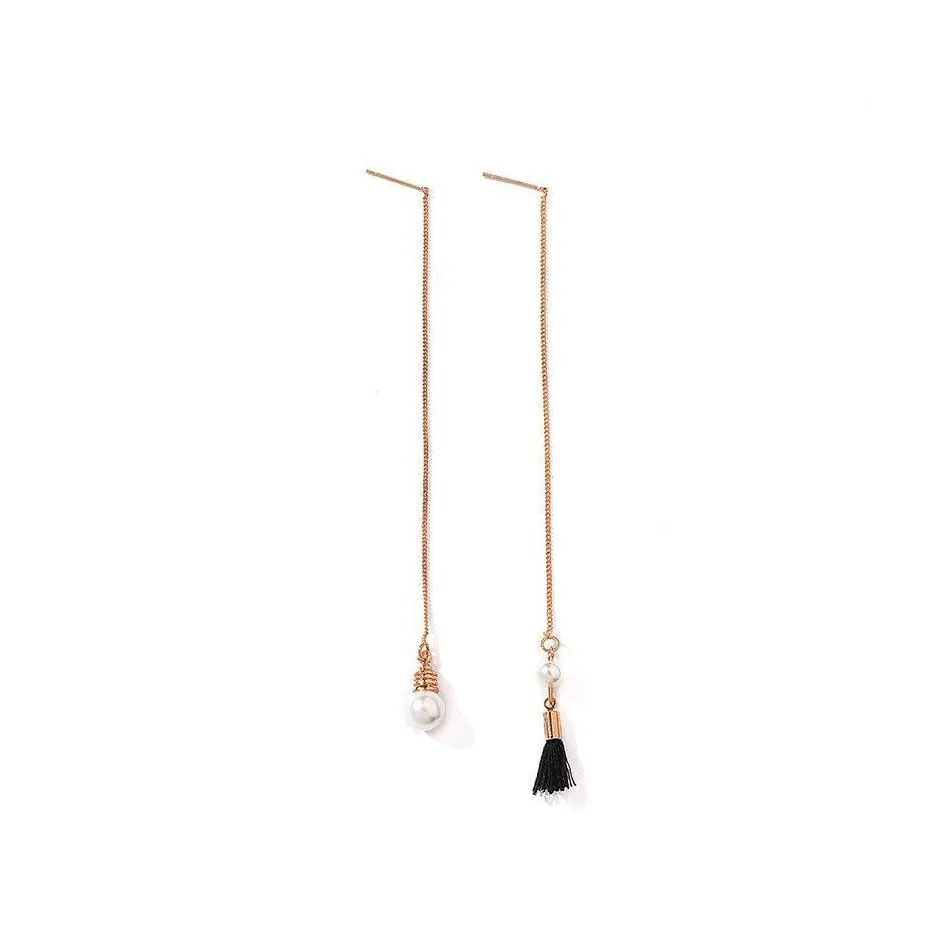 Dangle Chandelier Long Earrings Women Luxury Juewelry Asymmetrical Drop Delivery Jewelry Dhk0D