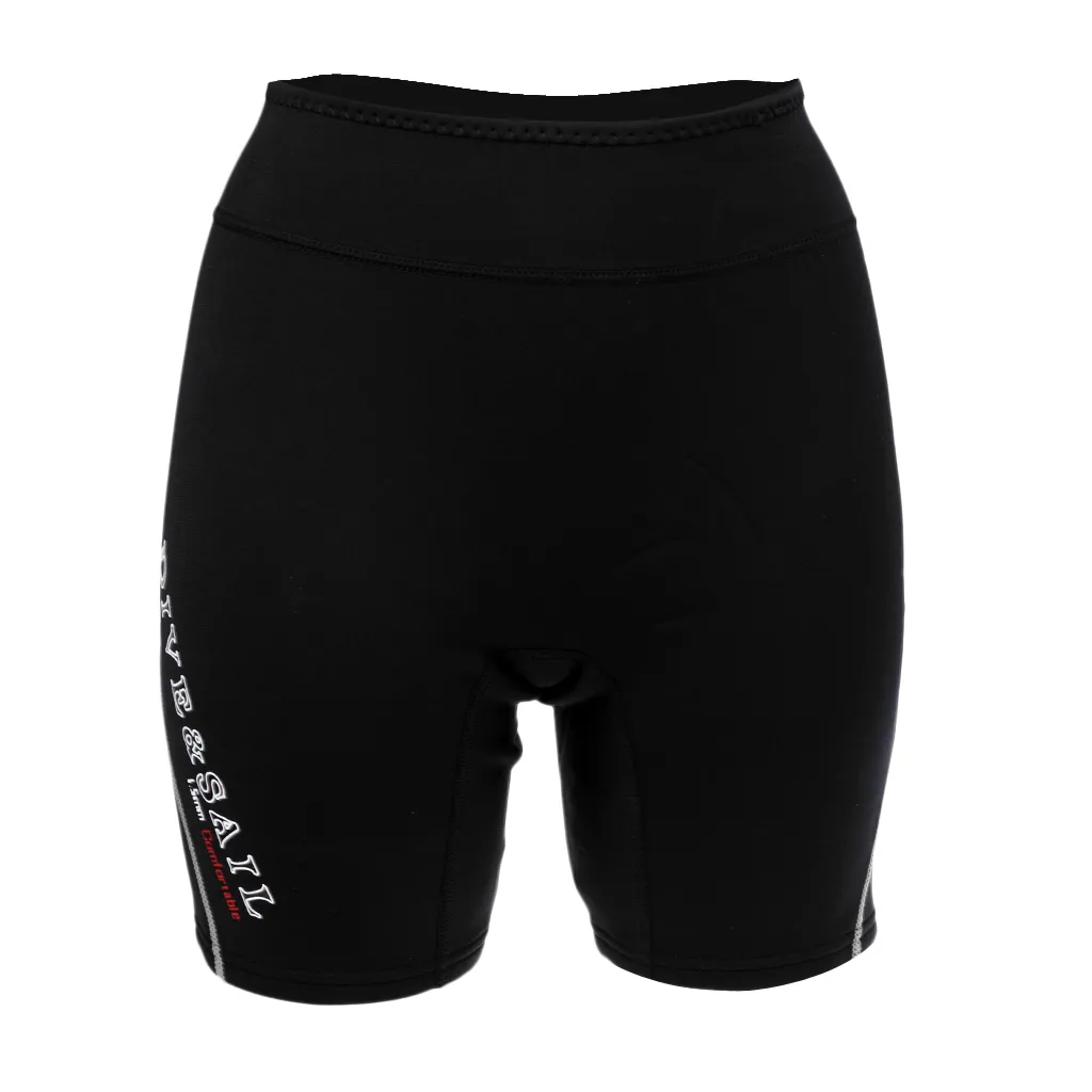 Combinaisons de plongée Combinaisons étanches 1.5mm Néoprène Combinaisons Shorts Épais Chaud Troncs Plongée Snorkeling Hiver Pantalon De Natation pour Femmes Hommes 230213