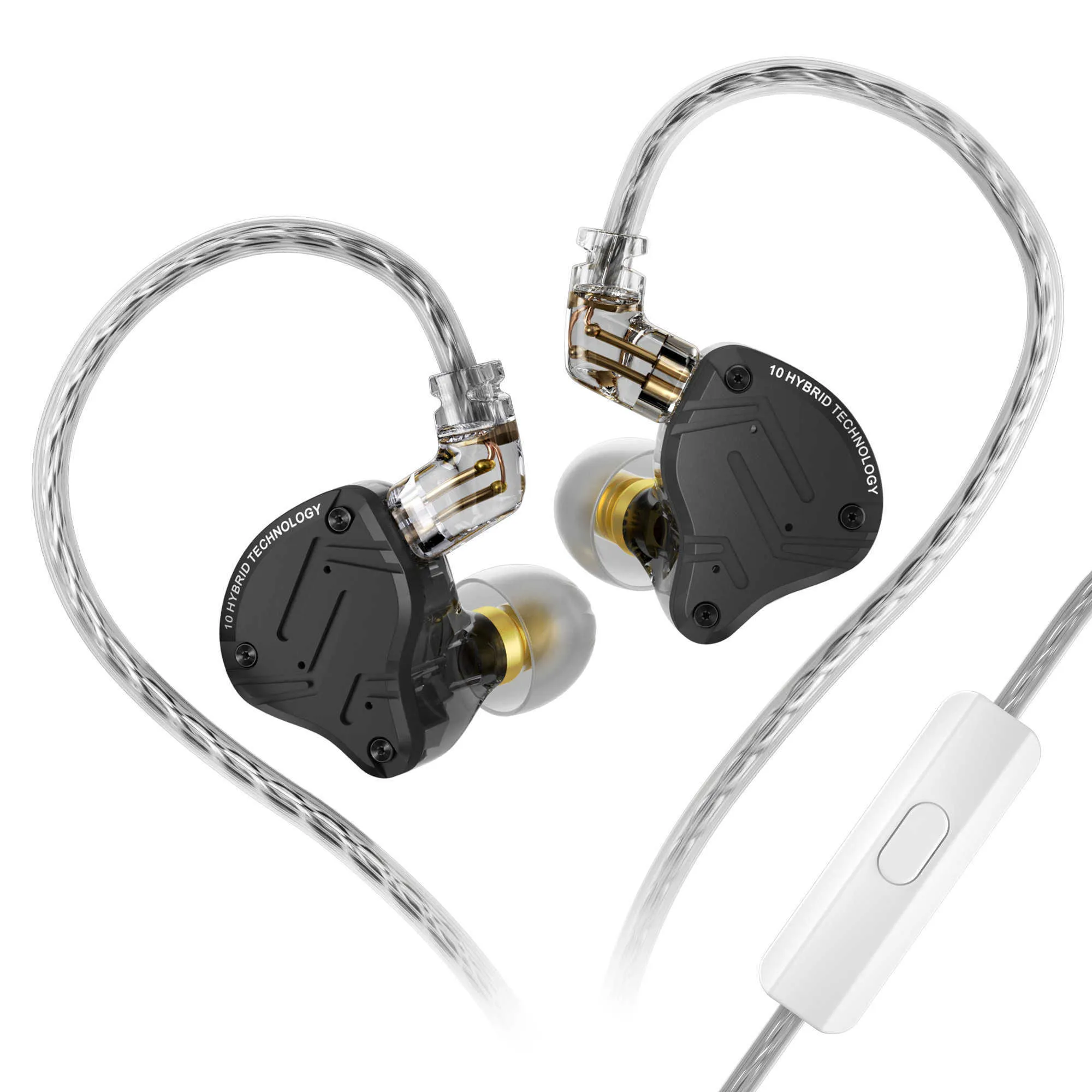 Auriculares KZ ZS10 Pro X In Ear Auriculares Con Cable Auriculares De  Música HiFi Bass Monitor Auriculares Auriculares Deportivos J230214 De  42,96 €