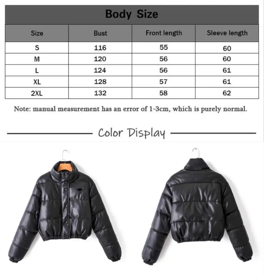 Prrra Fashion Casual Solid Color Women`s PU Leather Jackets Luxury Designer Brand Ladies Short Coat Autumn and Winter Warm Short Outerwear Tops