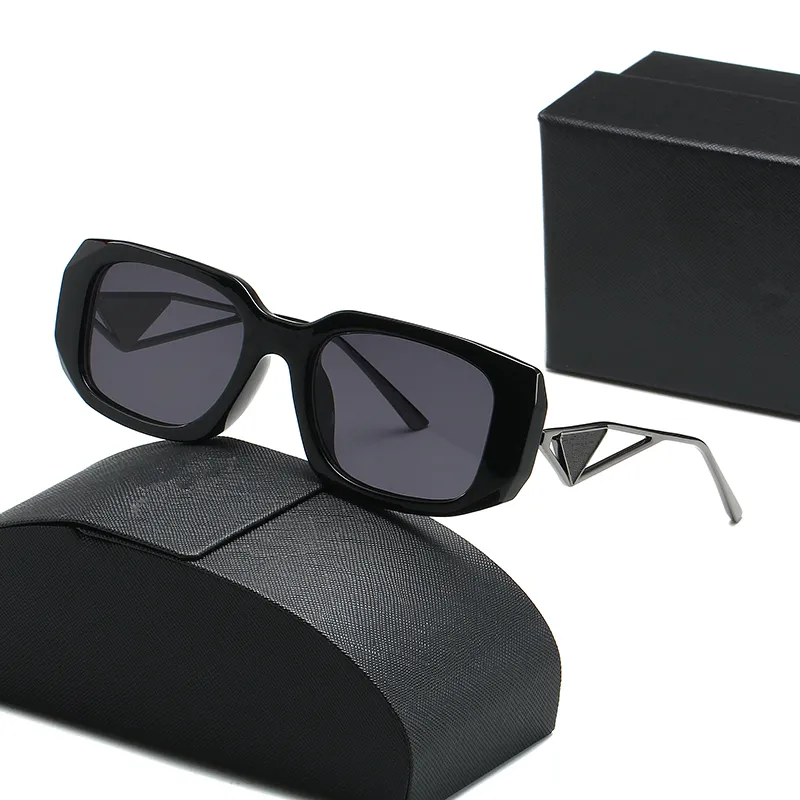 Vierkante zonnebrilontwerpers zomer strandglazen mode full frame zonnebril voor heren damesbrillen
