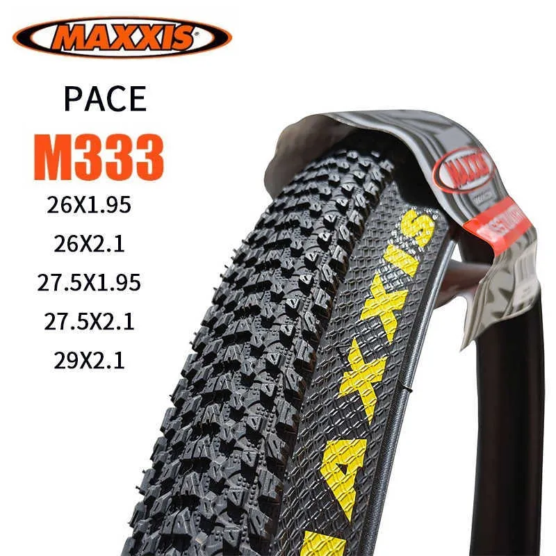 s Maxxis M333 PACE Mtb 26 1.95 26 * 2.1 27.5 X1.95 27.5x2.1 29 x 2.1 29er Mountain Bike Tire Steel Wire Bicycle 0213