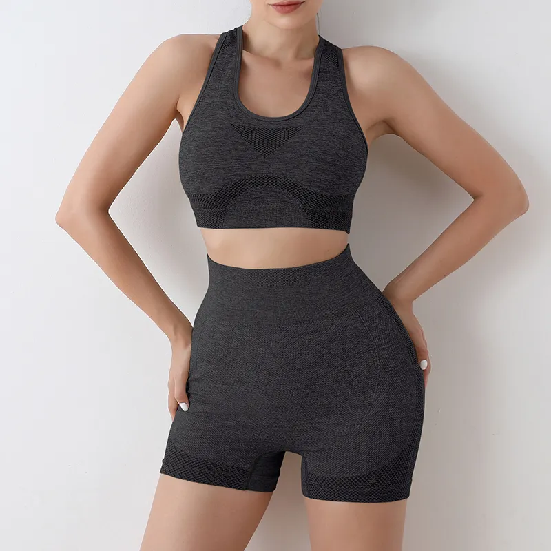 Yoga Outfits Yoga Set Gym Shorts Women Sport Bras Brassiere Workout Tops for Women Yoga Clothes Fitness Leggings Gym Set Seamless Yoga Sets 230213