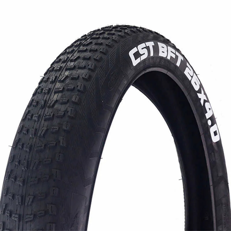 الدراجة S CST 26x4.0 Fat Beach Snowmobile 26 inch MTB Bicycle Wheel Anti-Slip Outdoor Cycling Fare Tyre مع أنبوب 0213