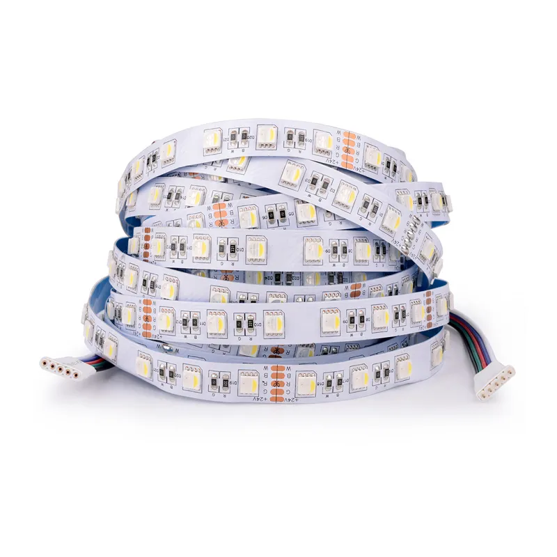 LEDストリップ5050 SMD 5M 600LEDS RGBフレキシブルLEDストリップロープテープライト120LEDS/Mチューブウェディングパーティー用の防水ライト12V