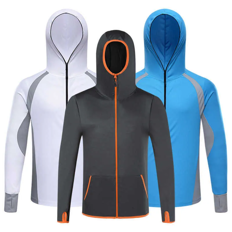 Outdoor T-Shirts 2023 Hot Selling Hooded Fishing Jerseys Quick Drying Sun Protection Fishing Shirts Breathable Men Long Sleeve Fishing Clothing J230214