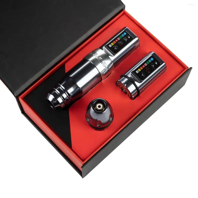 Machine à tatouer Top FLUX, stylo professionnel sans fil, moteur sans noyau puissant, batterie au Lithium 2400 MAh pour artiste