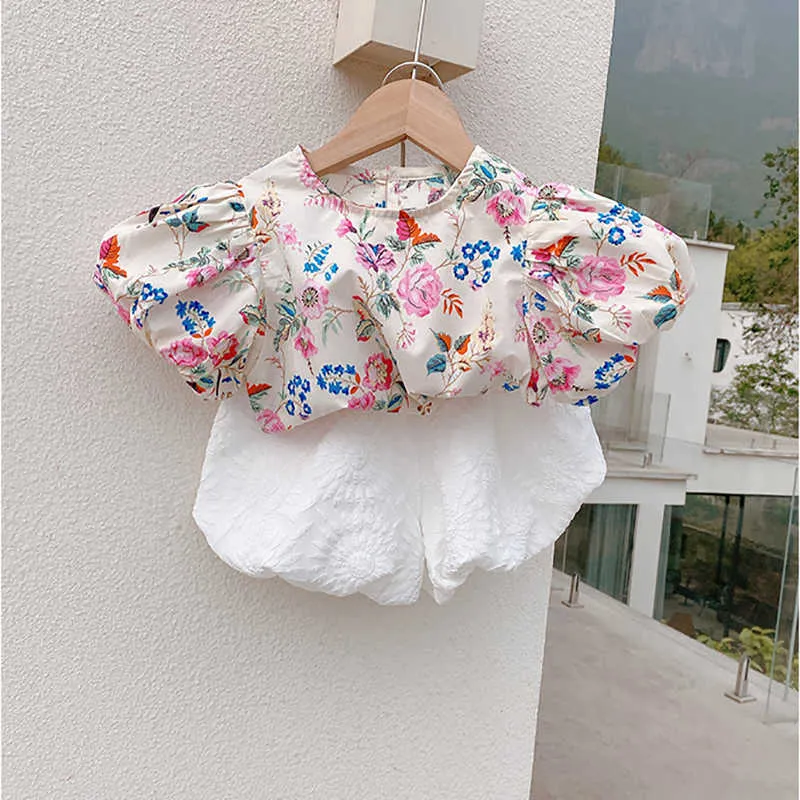 LZH Summer Clothing For Children Pcs Sets Fashion Baby Girls Suit Short Sleeve Shorts Outfit Toddler Kids Costume Year