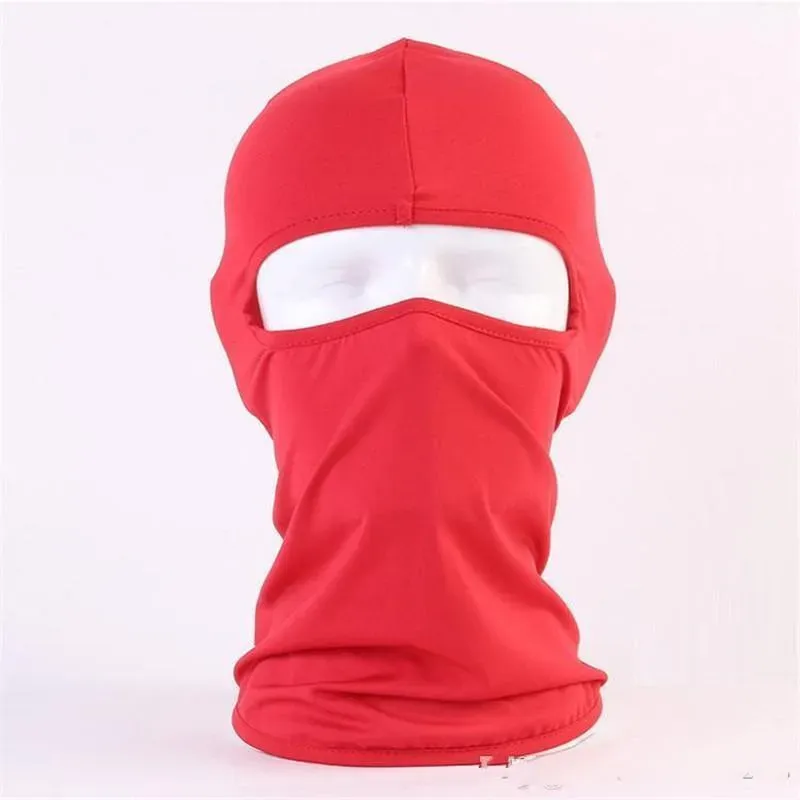 US STOCK CAR-partment Outdoor Balaclavas Face Mask Ski Snowboard Wind Cap Police Cycling Balaclavas Motorcycle Face Masks ST990