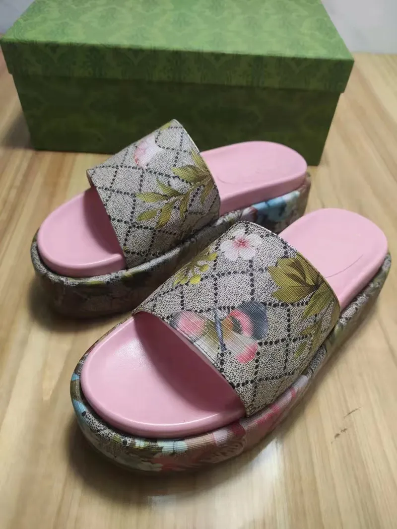 Flora appliqué leather platform cheap sandal