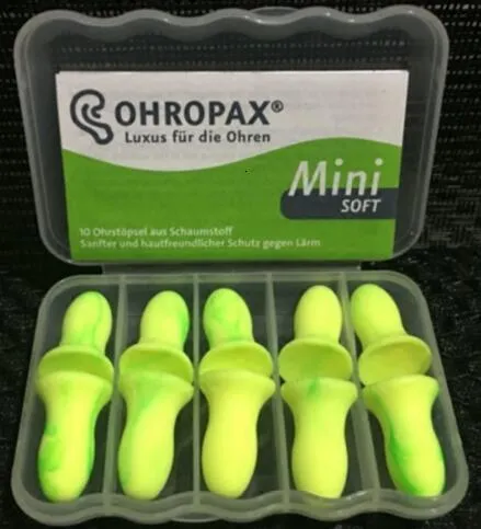 Bouchons D'oreille Ohropax Doux - 10 Boules - Anti-bruit Et Confortables - Couleur Peau