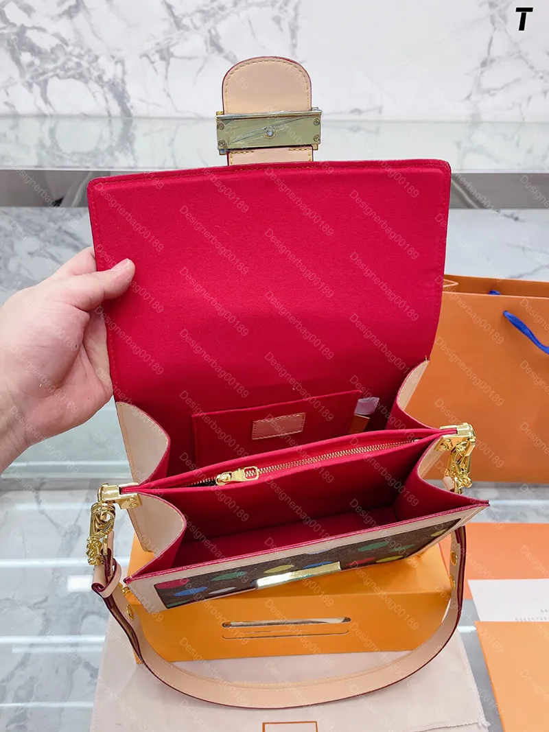 Luxurys Çanta Tasarımcısı Çanta Kadın DAUPHINE MM Cüzdan Crossbody Omuz Çantaları Deri Messenger Çanta M21458 M46432