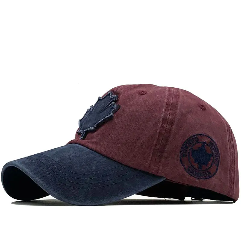 Casquette Baseball Canada Chapeaux Pour Hommes Casquette Os MaLe camionneur Sports de plein air Papa Chapeau 230214