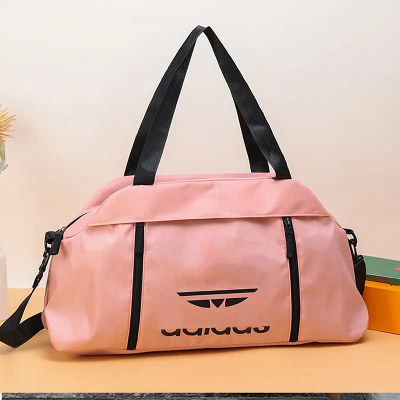 Rosa Sugao Damen- und Herren-Reisetaschen, Gepäcktasche, Tragetasche, Umhängetasche, hochwertige Handtaschen, Geldbörse, großes Fassungsvermögen, Sporttaschen mit Buchstabenaufdruck, 5 Farben, 0214-24