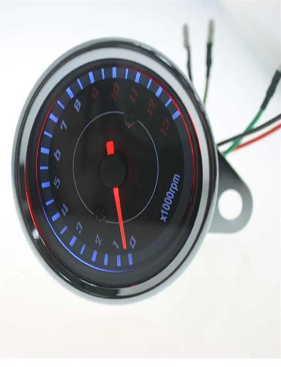 Motorcykelmodifierad varvm￤tare Motorcykel Electronic Tachometer Instrument21752763761