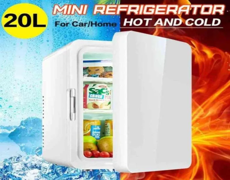 KROAK Car Fridge 20L Portable Refrigerator Mini Fridge Auto Compressor