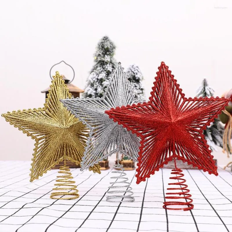 Christmas Decorations Strong Unique Xmas Indoor Decor Star Tree Topper Reusable Treetop Cone Base Festival Supplies