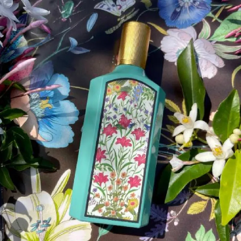 Original 1:1 Perfume Flora Gorgeous Jasmine EDP 100ML Spray Long Lasting Cologne for Women free shipping