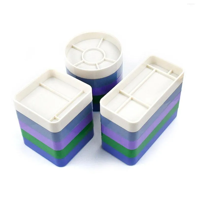 Watch Repair Kits 5 Layer Parts Storage Box Colorful Plastic Container For Movement Crafts Small Beads Jewelry