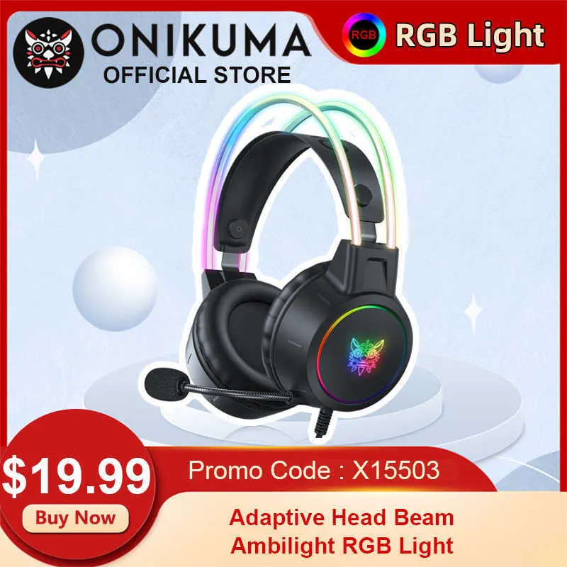 Onikuma Gaming Headsets ONIKUMA X15 Pro RGB Head Beam Gaming
