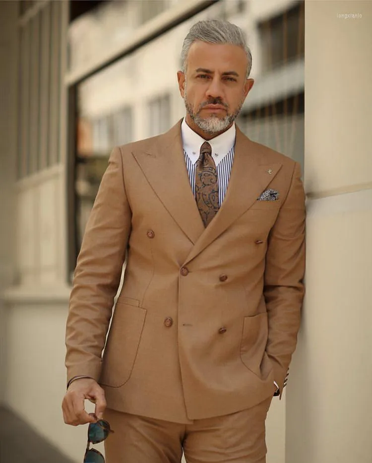Mens double breasted suit slim fit clearance