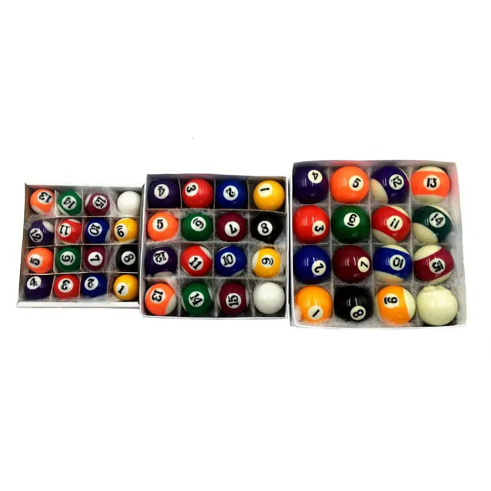 Juego Bolas Billar 16 Piezas | Diámetro 57.2 Mm Standard | Resina Competición | Para Mesa Billar