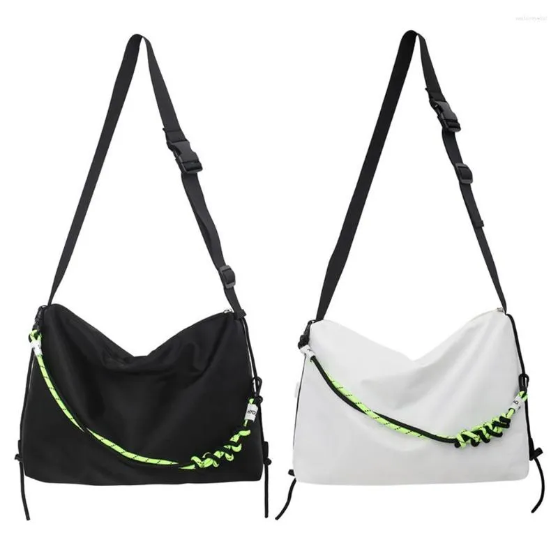 Сумка для сумок Crossbody Solid Leisure Fashion Tote Tote Women Men Messenger Bags Satching Sport Cycling Satchel
