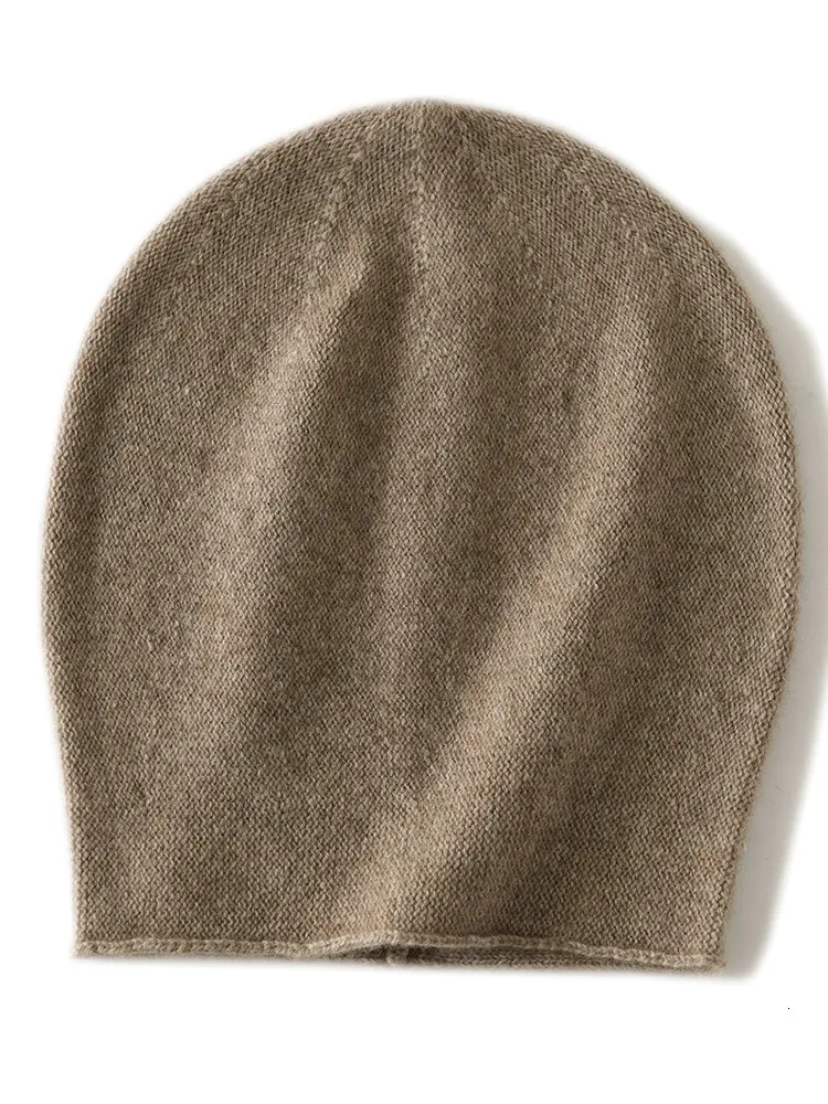 Berets Winterhoeden voor unisex -mutsen kasjmier breided solide schattige hoed dame herfst vrouwelijke muts caps warmer motorkap mannen casual cap 230214