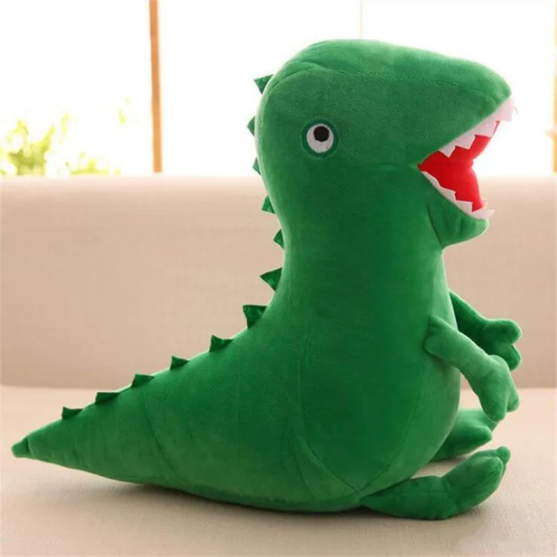 Green Dinosaur Plush Action Figure Toy George's Dinosaur Plush Animal Toy Cartoon Novelty Artiklar Dollar Children's Toys 30cm