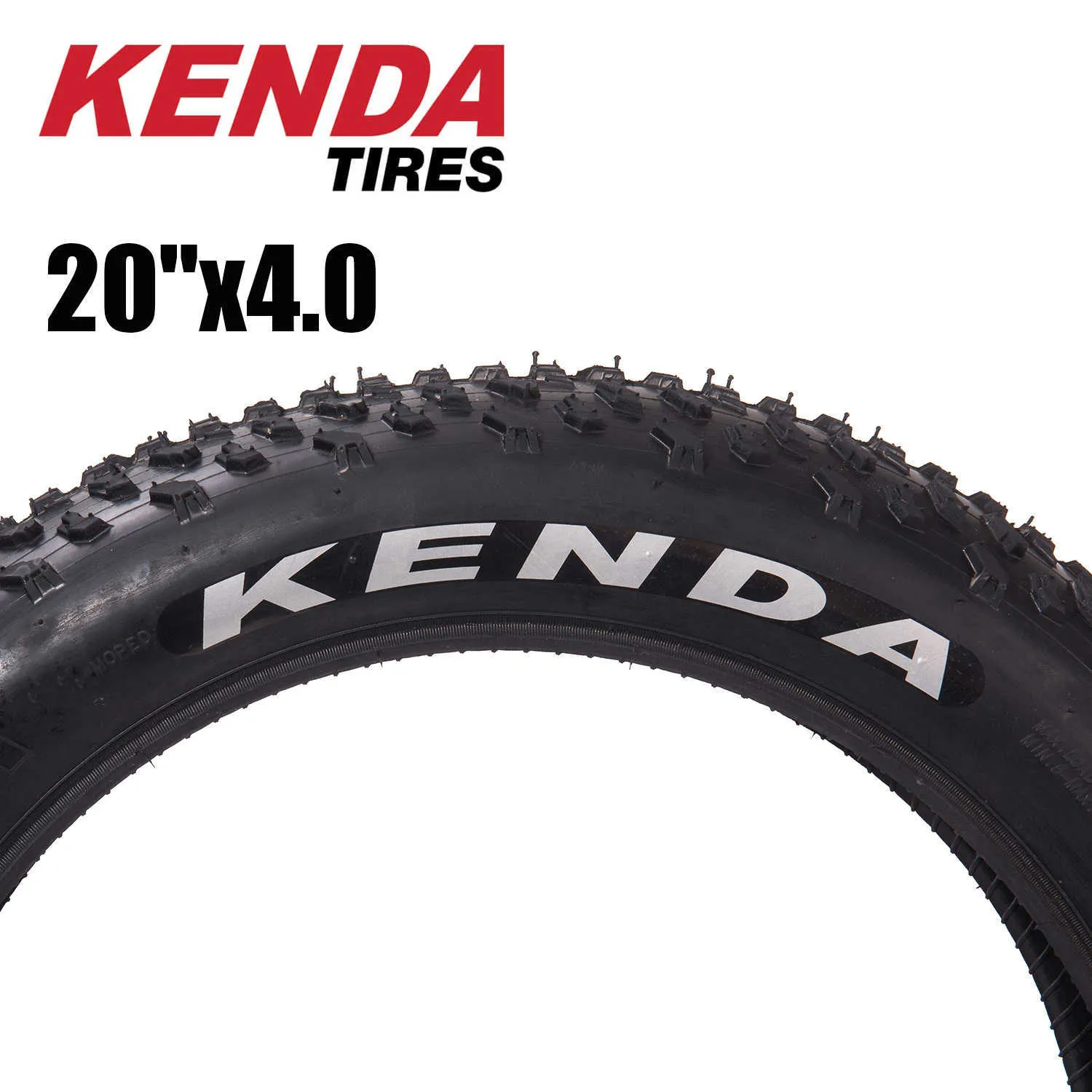 s Kenda Krusade 20x4.0 Bicycle Tire 20"x4.00 Wire Clincher SRC Black Original Fat Bike Tyre 0213