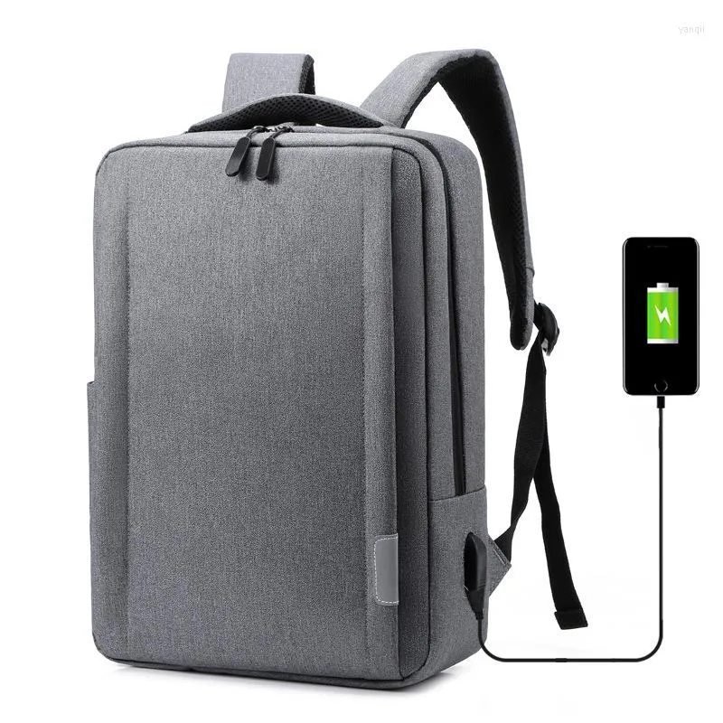 Backpack Est 15.6" Laptop For Men Unisex Travel Women Shoulder Bags Notebook Rucksack Day Pack Male Mochilas Para Hombre