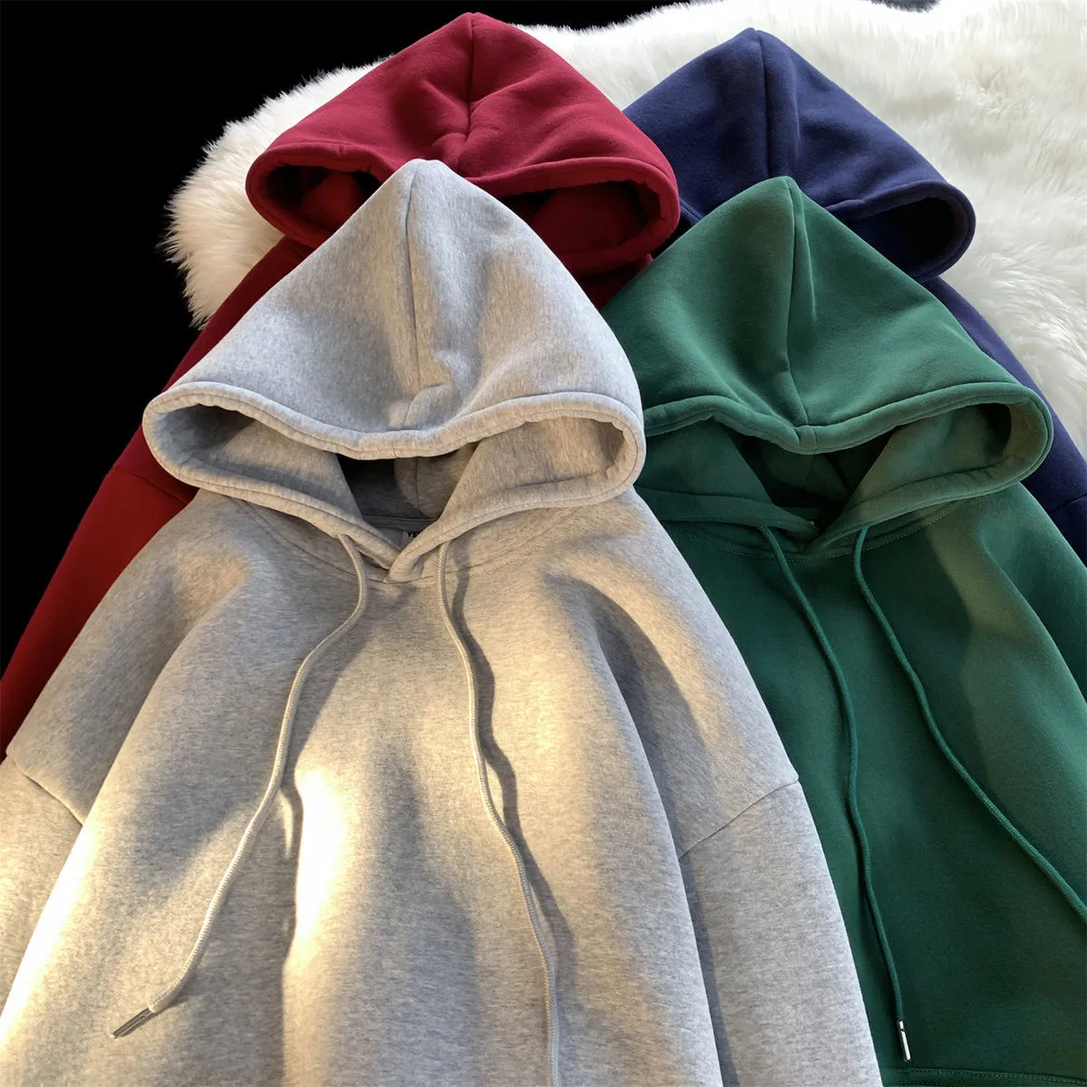 Sweats à capuche pour hommes Sweatshirts Privathinker grande poche hommes à capuche couleur unie unisexe coréen sweats en vrac automne mâle décontracté pulls à capuche 230215