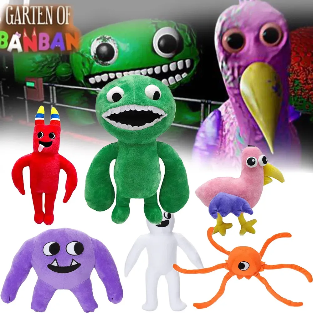 Nuevo Garten of banban felpa banban jardín juego muñeca monstruo peluche juguete