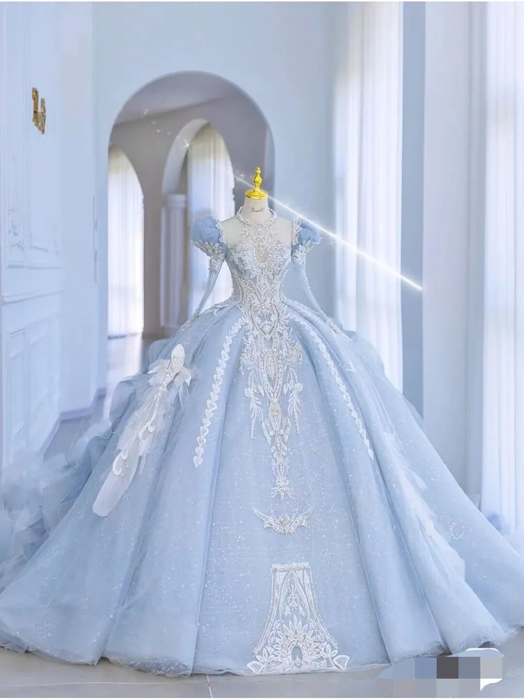 Sweetheart Corset Ball Gown Wedding Dresses Dubai Or... From 296,36  |  DHgate